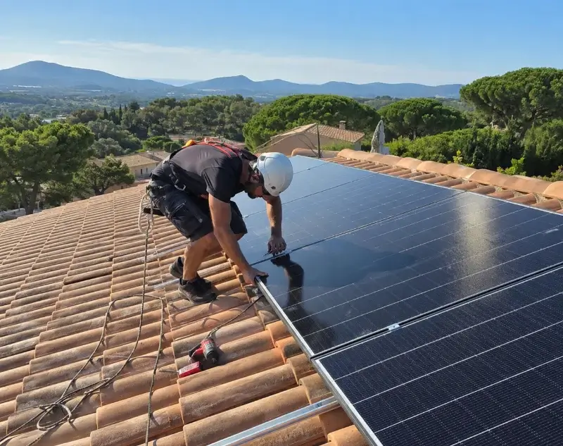 Installateur panneaux solaires Augignac — pose photovoltaïque sur toiture