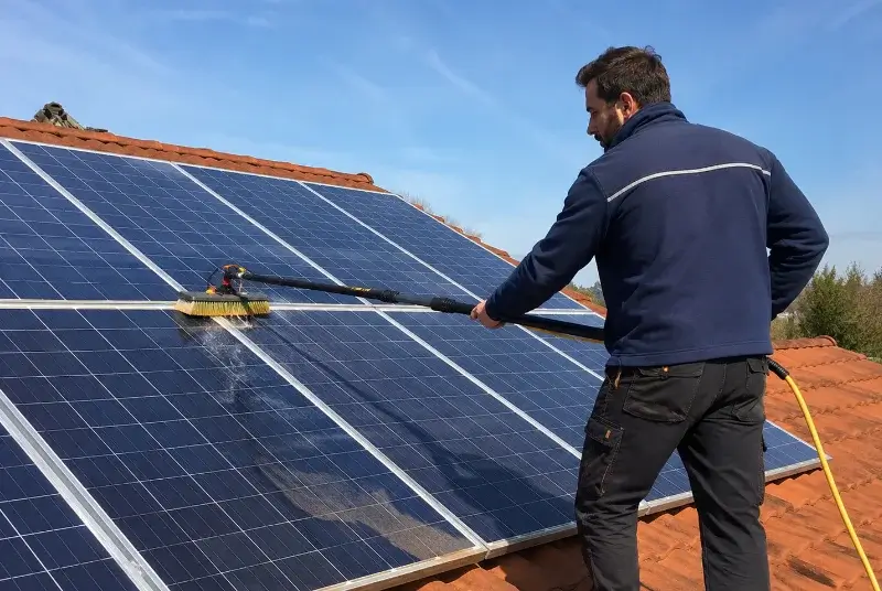 Nettoyage et entretien de panneaux solaires à Augignac